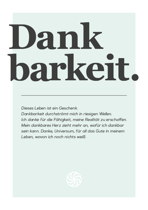 Dankbarkeit Affi