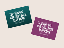 Lade das Bild in den Galerie-Viewer, Gutes Leben 2 x 10 Sticker
